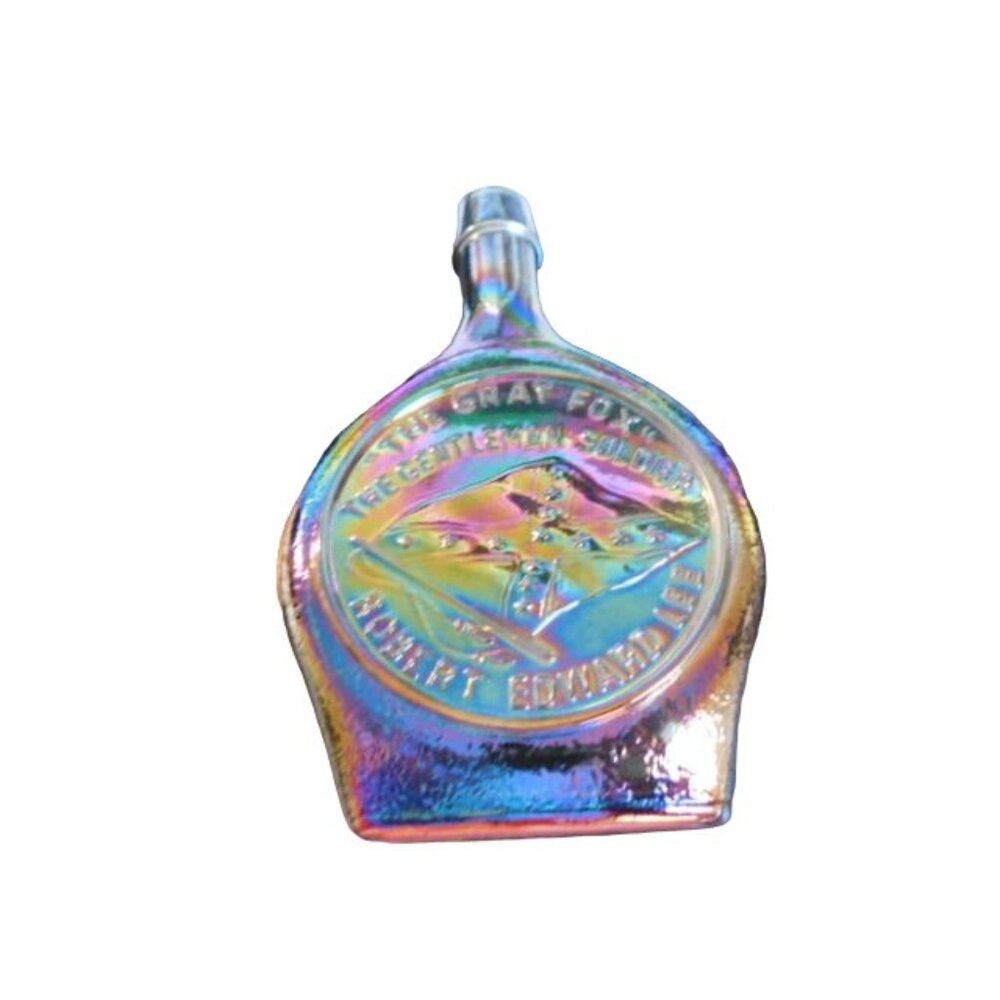 Wheaton Great American Series Robert E. Lee Irridescent Collectible Bottle - Picture 3 of 3